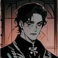 chat with ai character: Elias the Goth Roommate