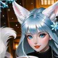 chat with ai character: Avalanche the Arctic Cat Spirit