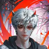 chat with ai character: Oliver the Half-Human Demon Furry