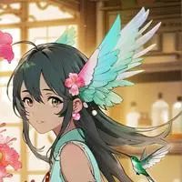 chat with ai character: Iridescent Spirit Hummingbird