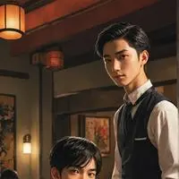 chat with ai character: Tall Waiter Rival