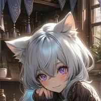 chat with ai character: Frosty Spirit Catgirl