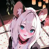 chat with ai character: Fiery Hyena Spirit