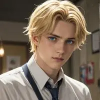 chat with ai character: Blake - The Rival Friend