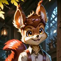 chat with ai character: Squirrelkin Spirit