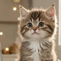 chat with ai character: New born kitten