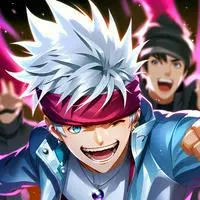 chat with ai character: Gojo Nice Happy