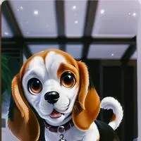 chat with ai character: Salut Beagle Furry
