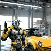 chat with ai character: Bumblebee Car