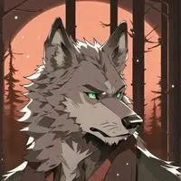 chat with ai character: RavenSpirit Wolf