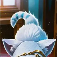 chat with ai character: Poopy the Part-Furry Cat Spirit