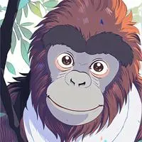 chat with ai character: Rusty the Orangutangle
