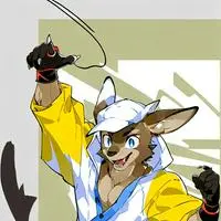 chat with ai character: Fiery Pouch Pugilist