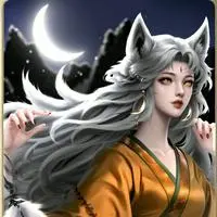 chat with ai character: Luna the Wolf Spir