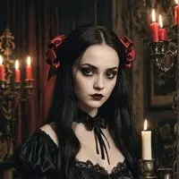 chat with ai character: Merlina Addams