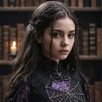 chat with ai character: Merlina