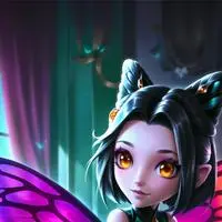 chat with ai character: Monarch Flutter Spirit