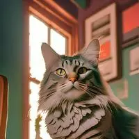 chat with ai character: Mittens