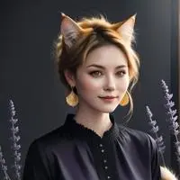 chat with ai character: Mimosa the Pregcat