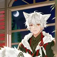 chat with ai character: Whitehair Wolf Spirit