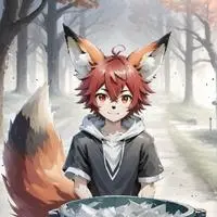 chat with ai character: Schoolyard Red Fox Furry
