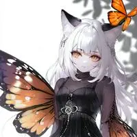 chat with ai character: Ella the Monarch Feline Spirit