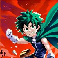 chat with ai character: Deku