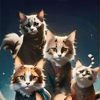 chat with ai character: five Stray Cats