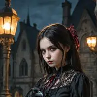 chat with ai character: Wednesday Addams
