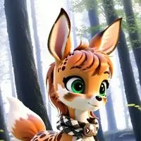chat with ai character: Dappled Fawn Furry