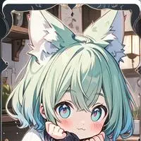 chat with ai character: Green-haired Yarn Devourer