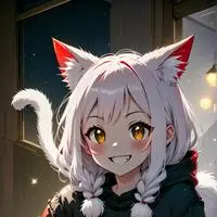 chat with ai character: Twinkle the Cat Girl Spirit