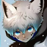 chat with ai character: Blue Kitsune Furry