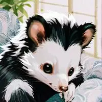 chat with ai character: Striped Skunk Furr