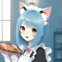 chat with ai character: Maid Neko Spirit