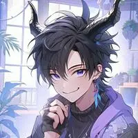 chat with ai character: Black Dragon Furry