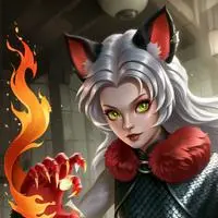 chat with ai character: Flame Spirit Feline
