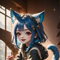 chat with ai character: Blueberry Furry Spirit