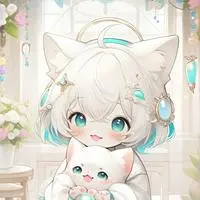 chat with ai character: Echo the Beluga Cat Spirit