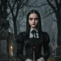 chat with ai character: Wednesday Addams