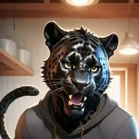 chat with ai character: Brownie Potty Panther