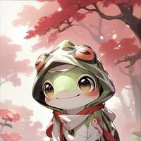 chat with ai character: Frostwind Tree Frog Furry