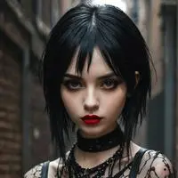 chat with ai character: EmoGothGirl