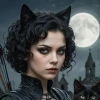 chat with ai character: Vandinha Addams