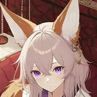 chat with ai character: Purpure Kitsune Spirit