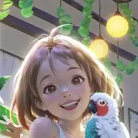 chat with ai character: Rainbow Polly Furry