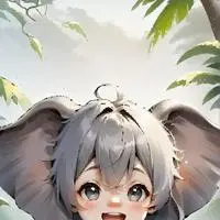chat with ai character: Water-Play Elephant Furry