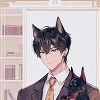 chat with ai character: Detective Doberman Furry