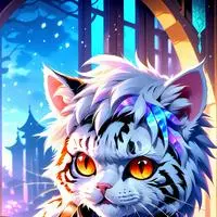 chat with ai character: Striped Tiger Spirit