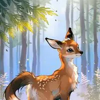 chat with ai character: Dappled Fawn Spirit